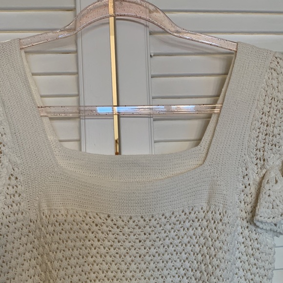 Milly Designer Crochet Top - Picture 4 of 5
